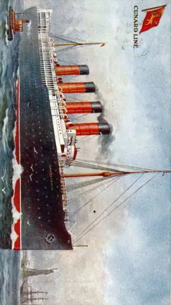 ai character: rms mauretania background