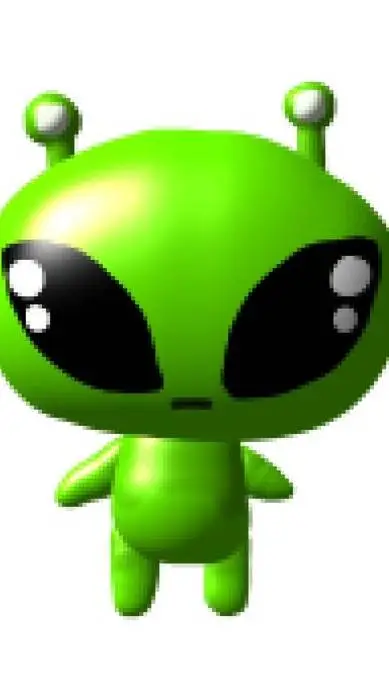 ai character: alien👾 background