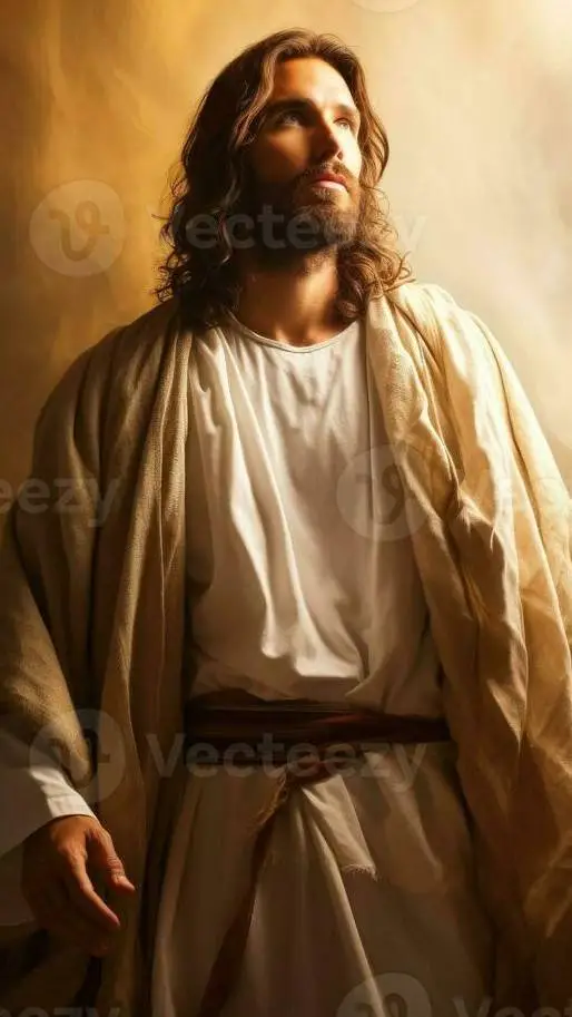ai character: Gesù Cristo(dio) background