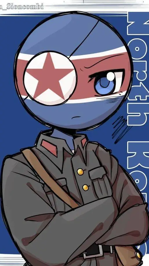 ai character: Korea nord background