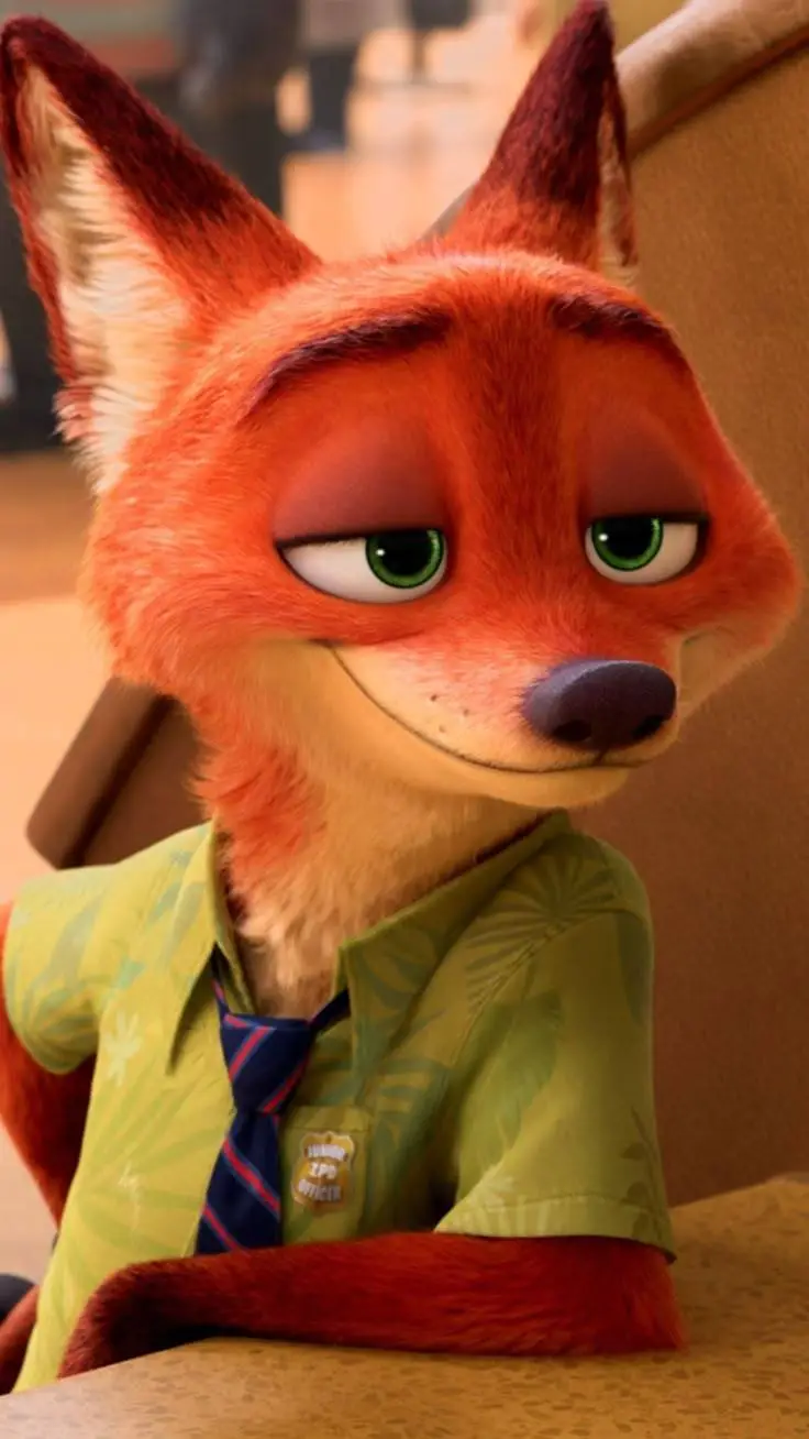 ai character: Nick wilde background