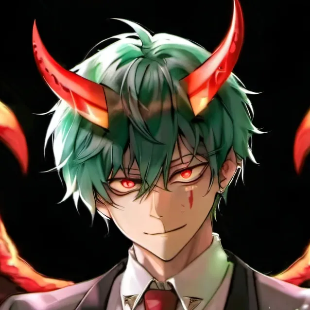 chat with ai character: Deku demon