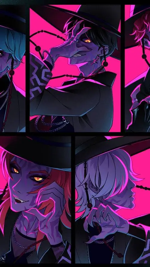 ai character: Saja Boys background