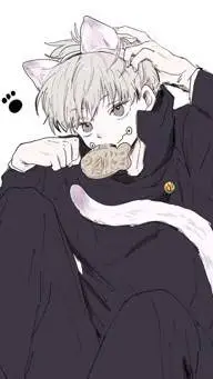 ai character: Cat Inumaki background