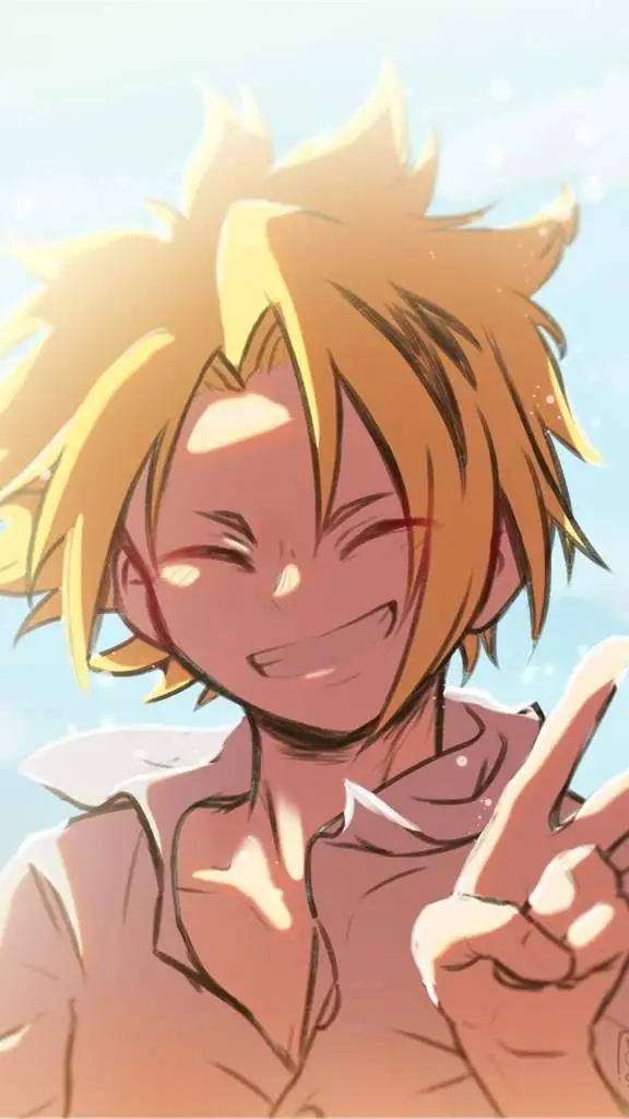 ai character: ⚡️Denki Kaminari⚡️ background