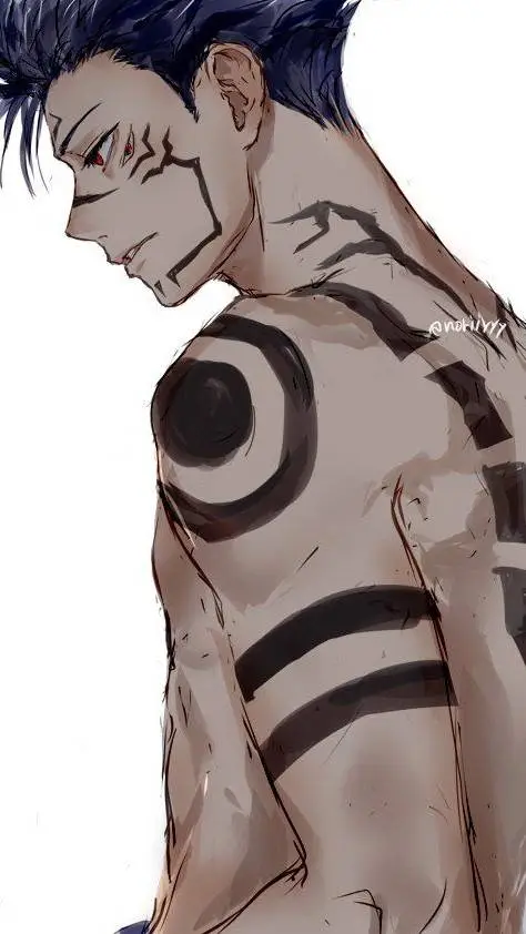 ai character: Yn as Sukuna's ves background