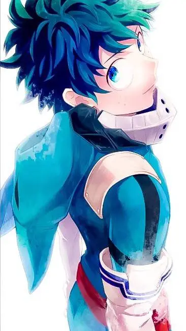ai character: Izuku💚 background