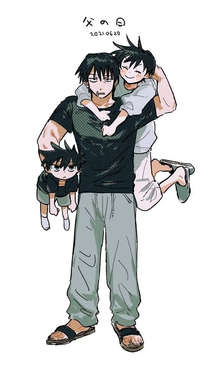 ai character: Fushiguro family🐺 background