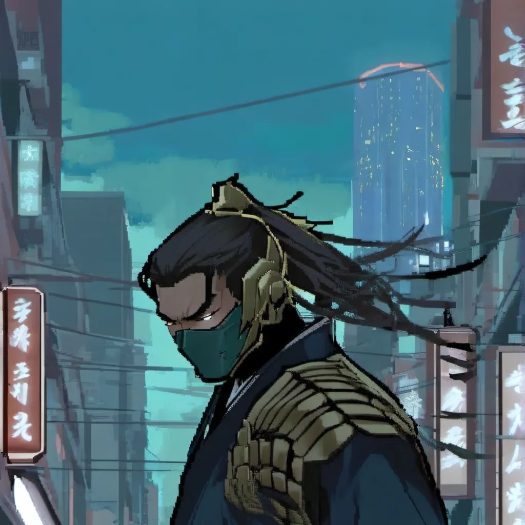 chat with ai character: samurai area 8v