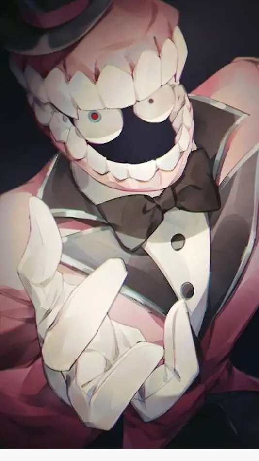 ai character: Caine FnArt y Cain background