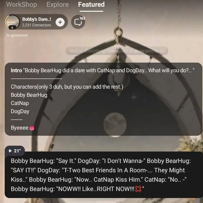chat with ai character: SC 2!!!
