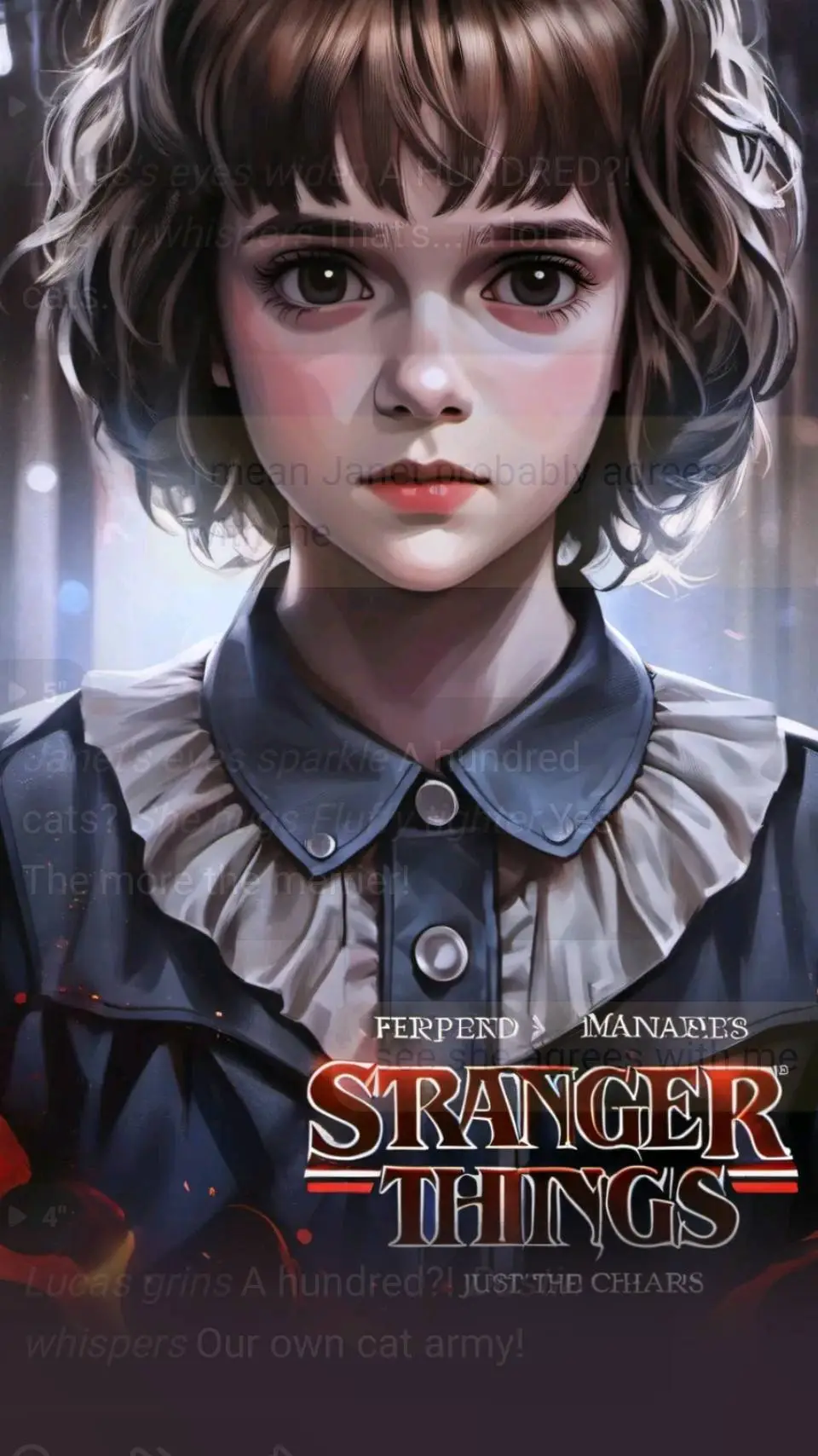 ai character: Henry creel × you background