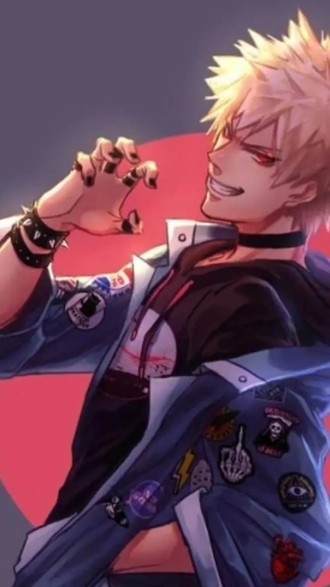 ai character: bakugo emo?!? background