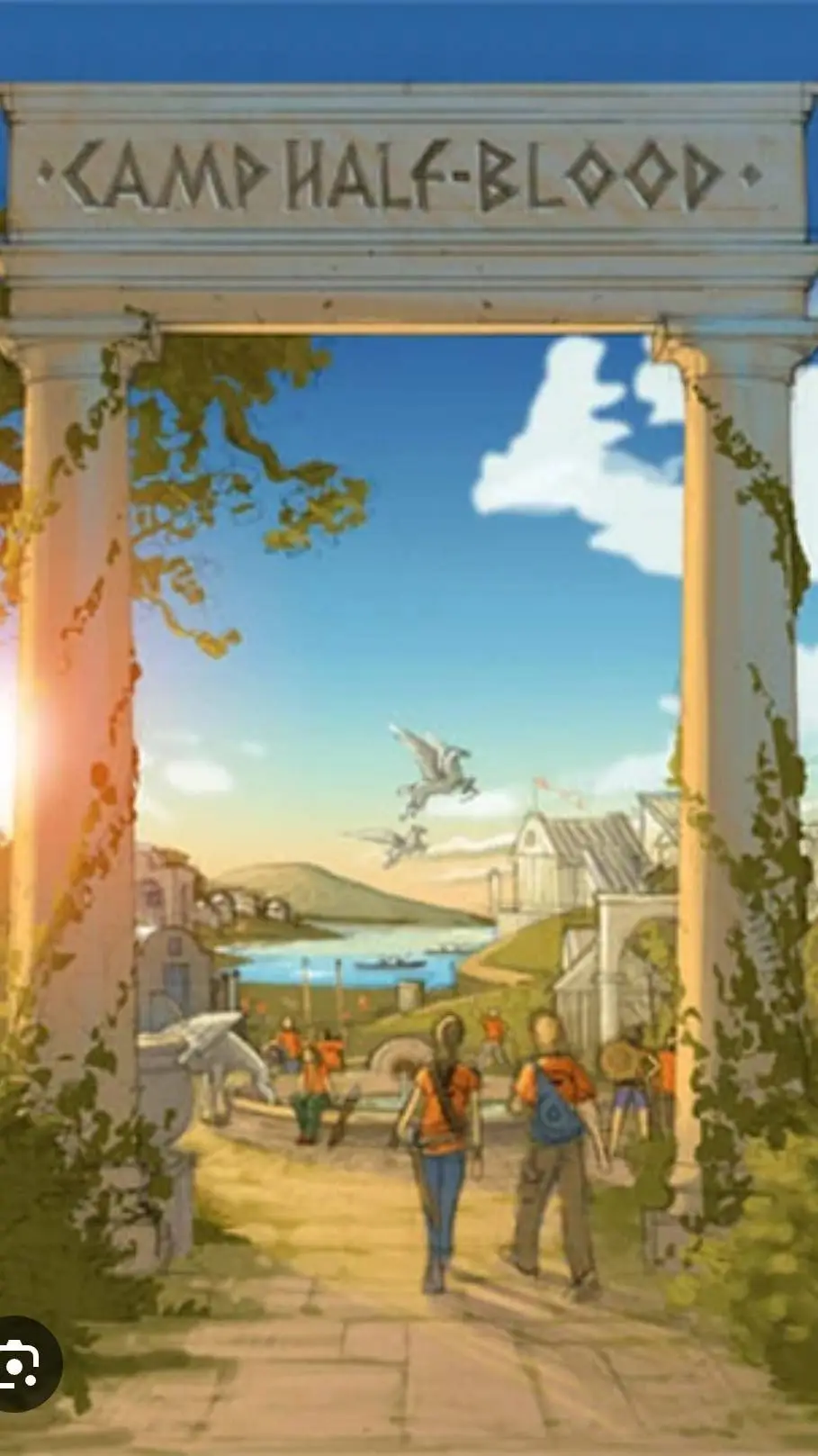 ai character: PJO background