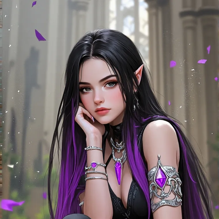 chat with ai character: Violet Christal