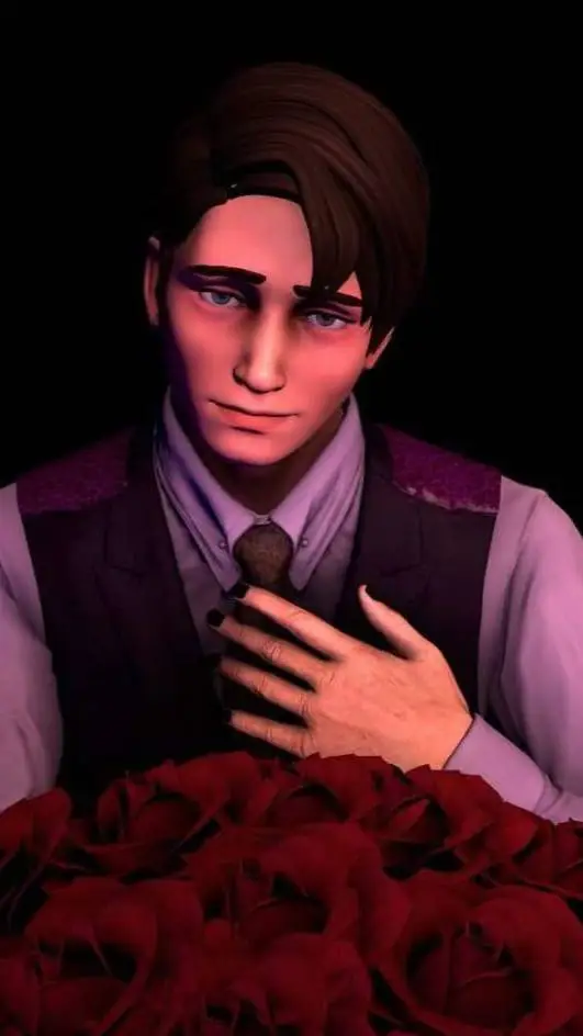 ai character: Michael afton  background