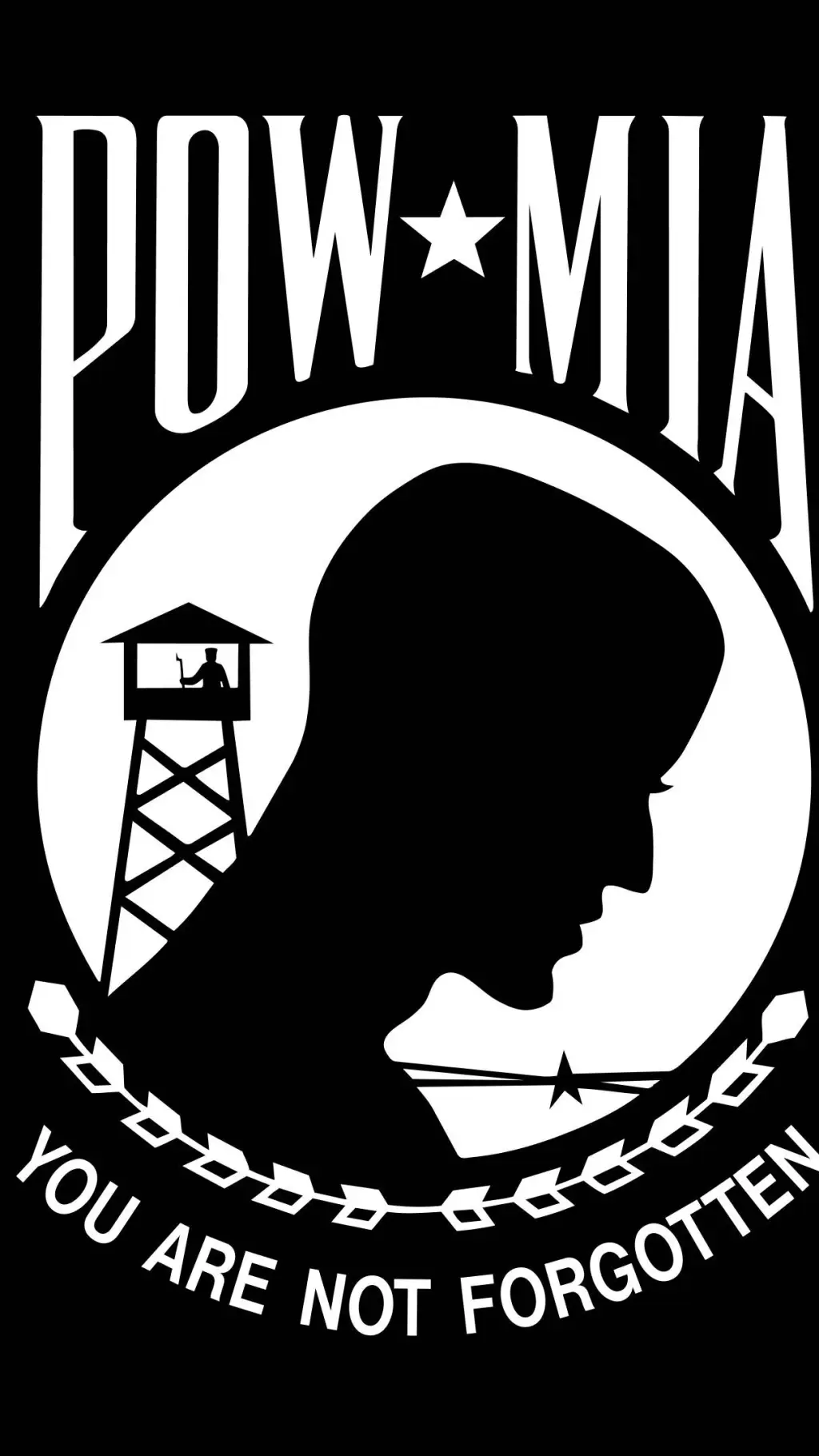 ai character: POW MIA background