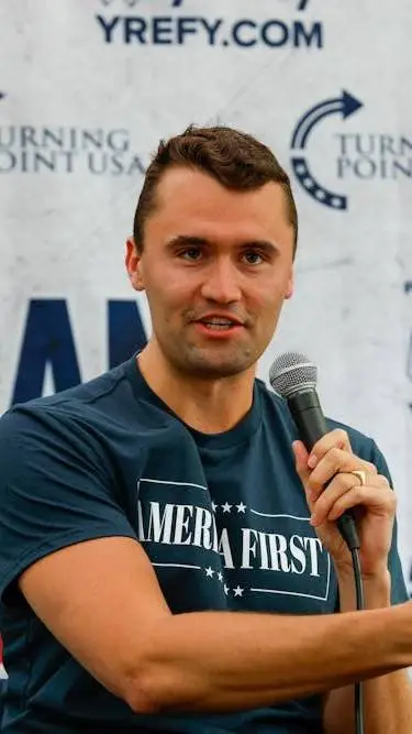 ai character: Charlie Kirk background