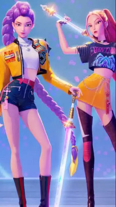 ai character: Mira and Rumi background