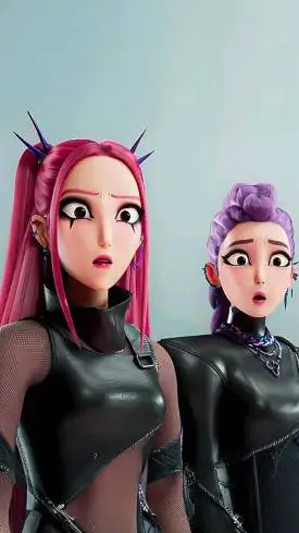 ai character: Mira&Rumi surprise background