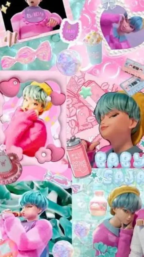 ai character: Baby saja background