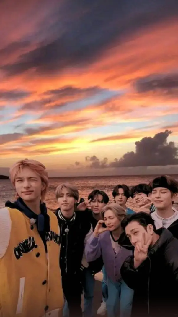 ai character: skz road trip 🚗 background