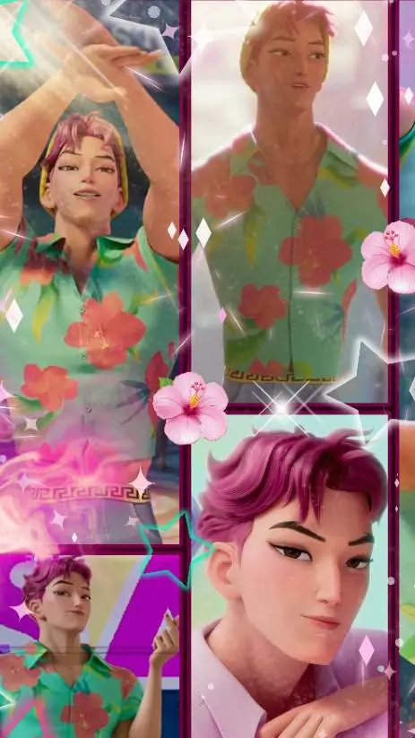 ai character: Abby saja background