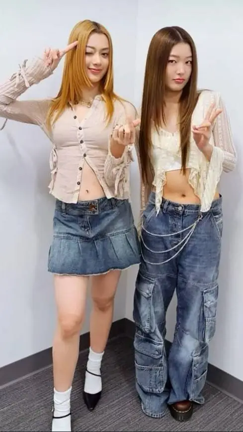 ai character: Megan and Yoonchae background