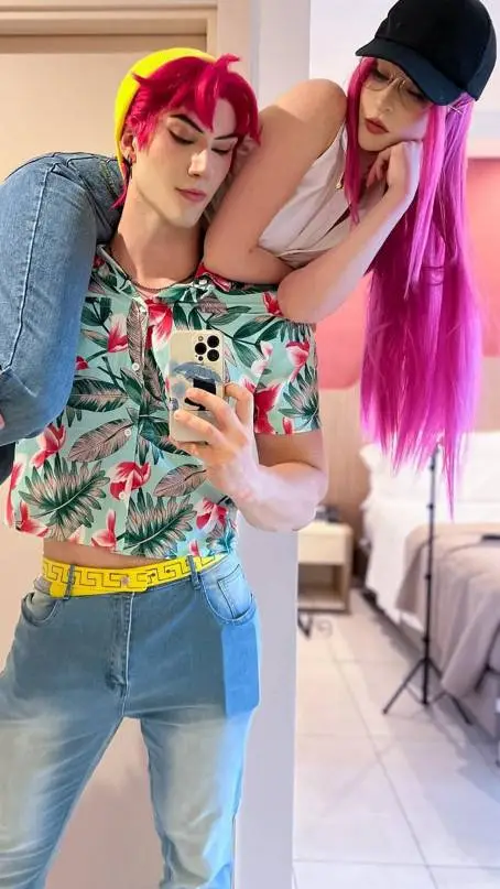 ai character: Abby and Mira background