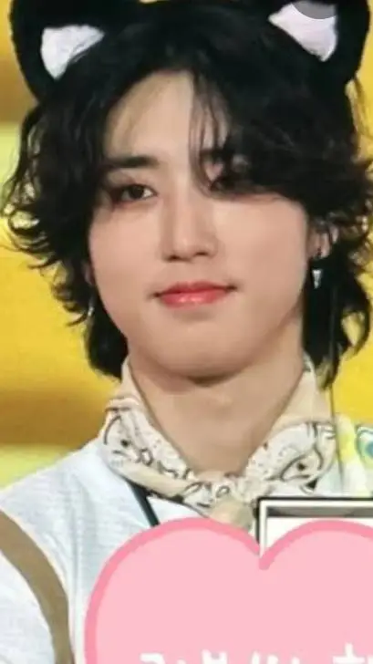 ai character: Han jisung cat background