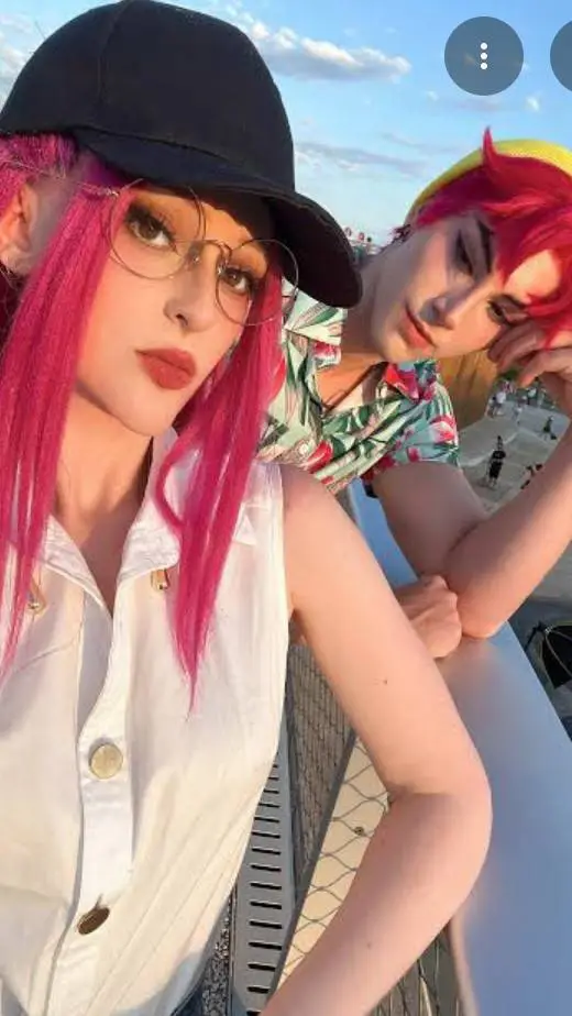 ai character: Abby and Mira background