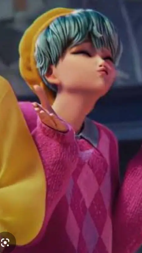 ai character: Baby saja background