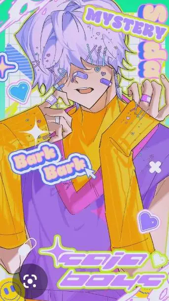 ai character: 💜Mystery Saja💜 background