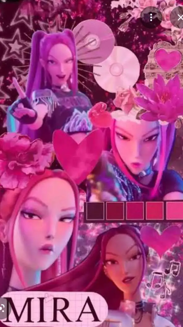 ai character: MIRA KPDH background