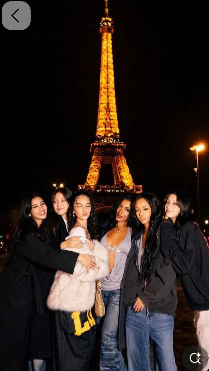 ai character: {🎀KATSEYE!🎀} background