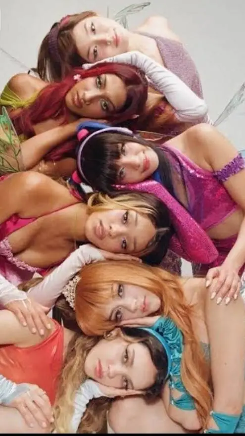 ai character: {🎀KATSEYE!🎀} background