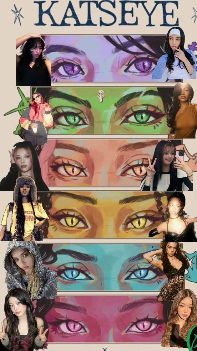 ai character: KATSEYE background