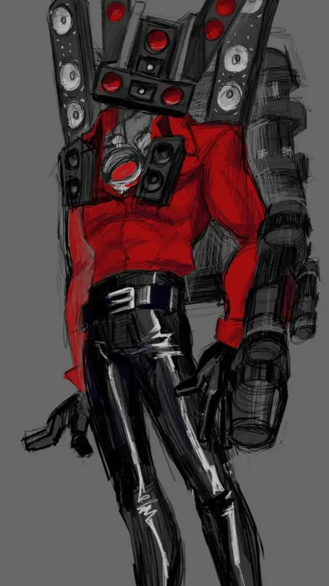 ai character: Titan SpeakerMan background
