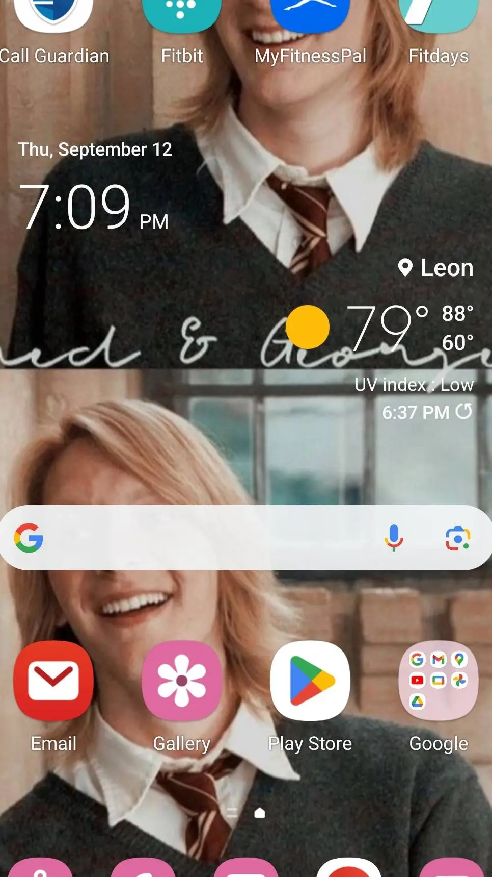 ai character: harry potter x yn background