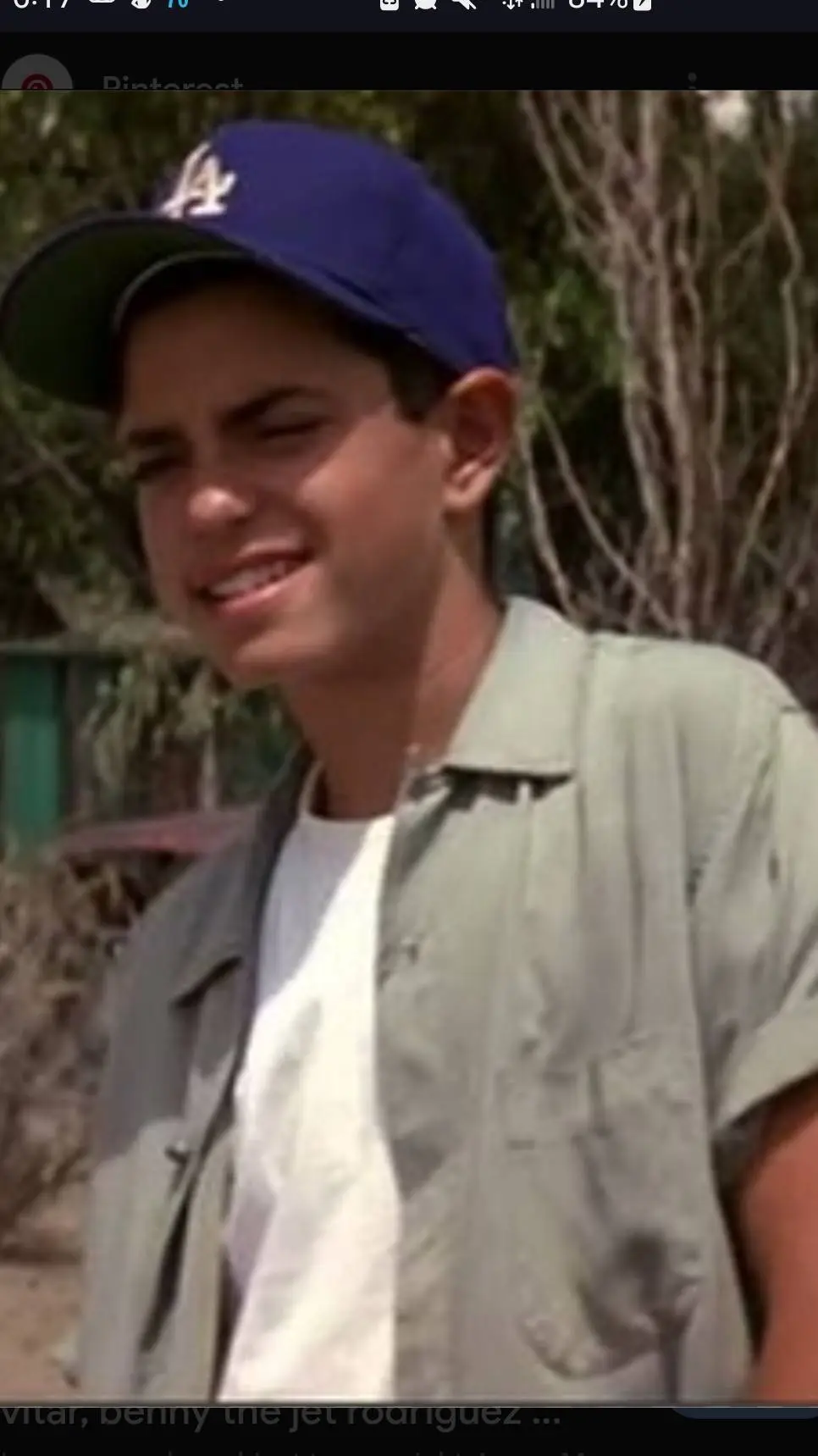 ai character: The Sandlot background