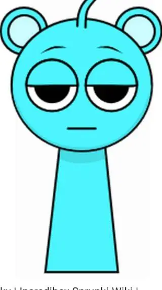 ai character: oso de sprunki  background
