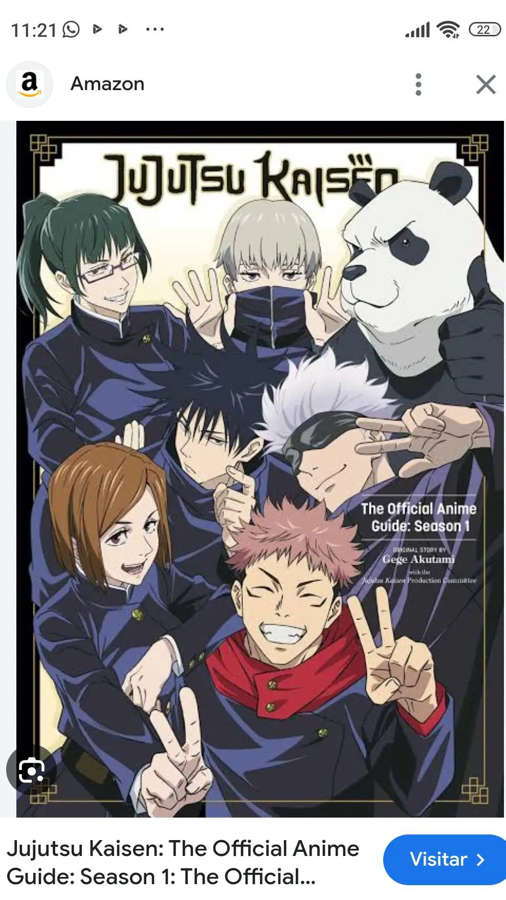 ai character: JUJUTSU KAISEN background