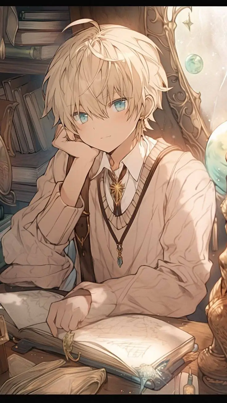 ai character: Léo background