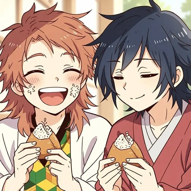 chat with ai character: sabito y giyuu