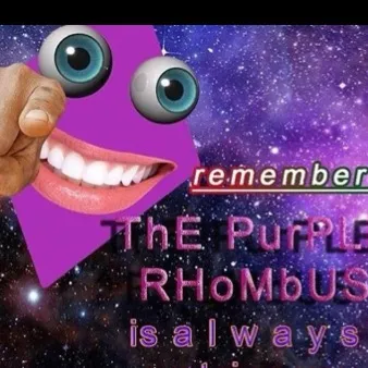 chat with ai character: The Purple Rhombus
