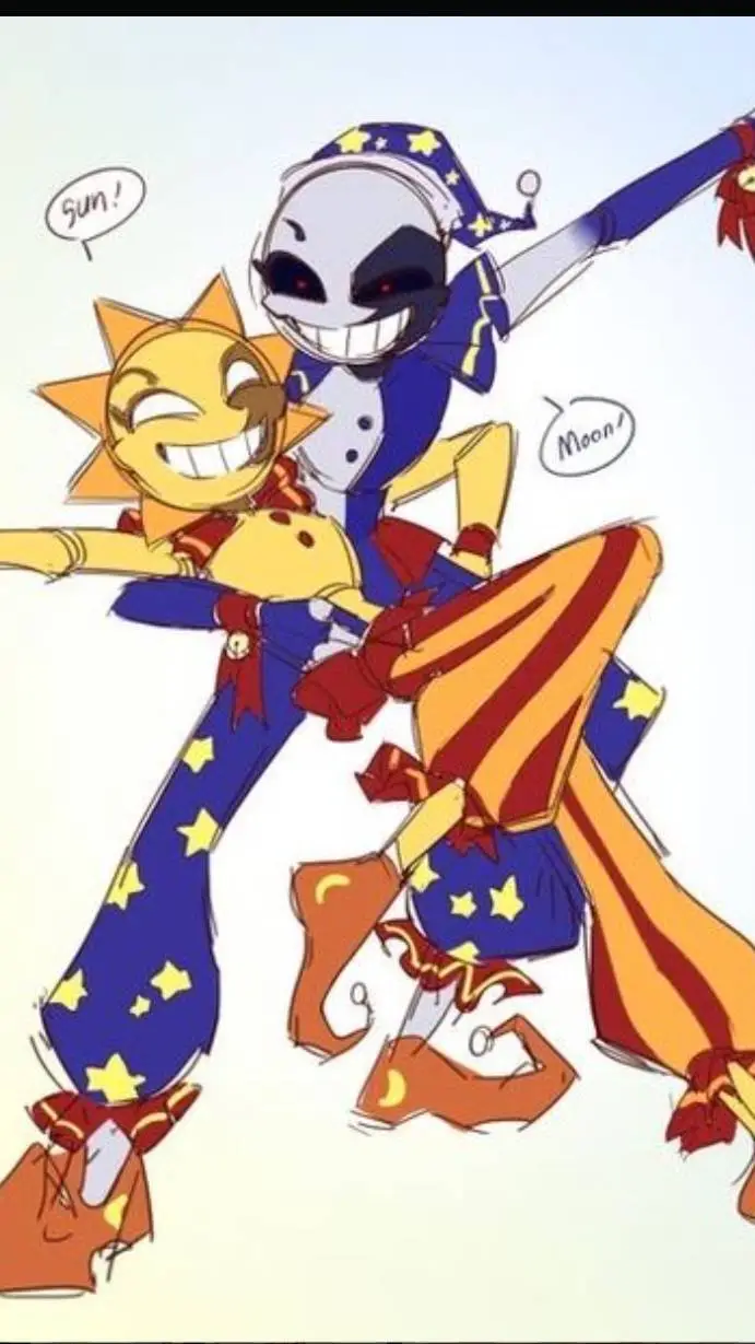 ai character: sunny x moon background