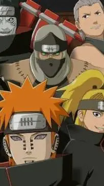 ai character: Akatsuki members  background