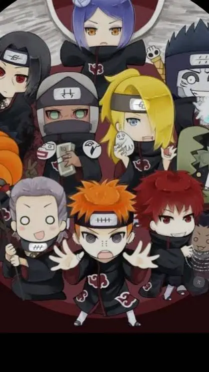ai character: Akatsuki hero  background