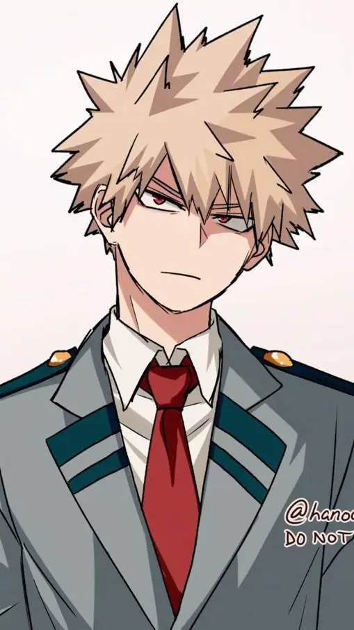 ai character: Bakugo and you~ background