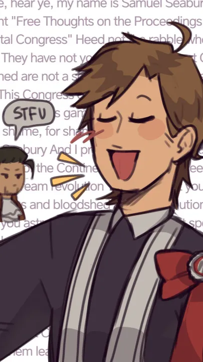ai character: HAMILTON✨📜 background